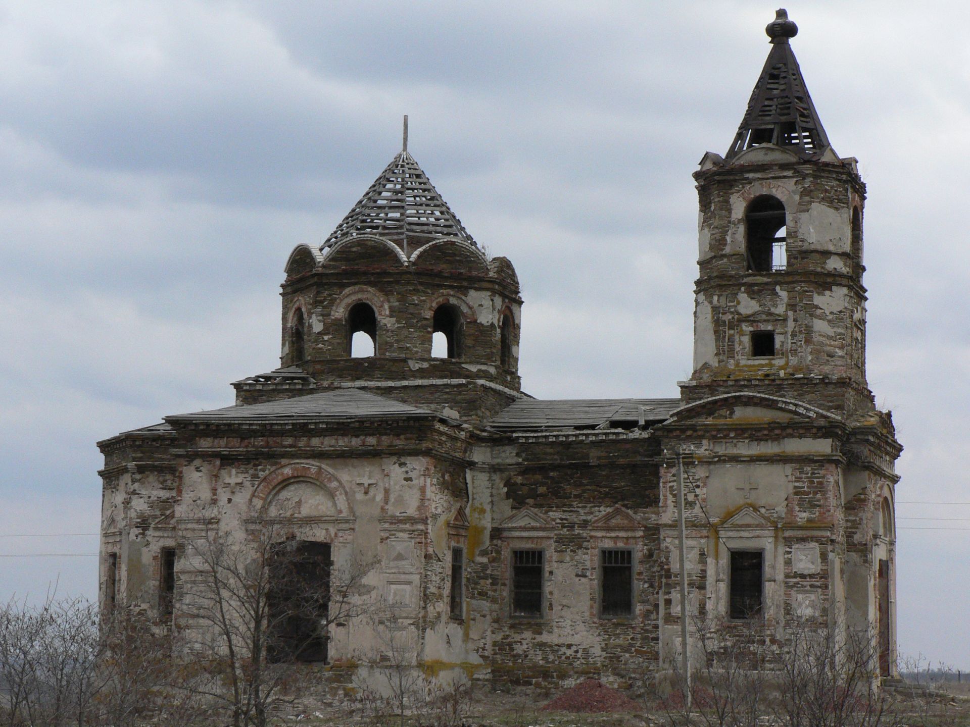 старый храм в хуторе Волченский авторы сайта